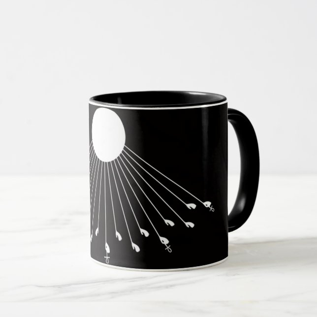 Aten God's true symbol coffee mug (Front Right)