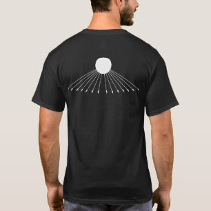 Aten God's true symbol men's t-shirt on back