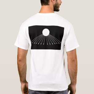 Aten God's true symbol men's t-shirt on back 2