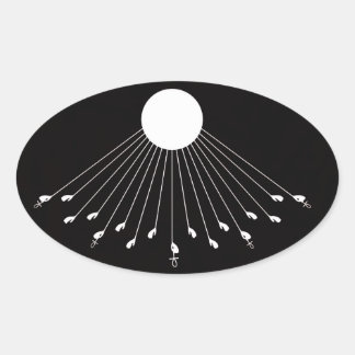 Aten God's true symbol sticker
