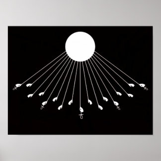 Aten God's true symbol wall art