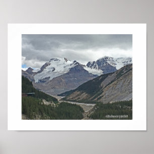 Athabasca Glacier, Columbia Icefields Alberta  Poster