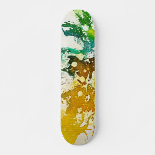 Athabascan Polychromoptic Skateboard