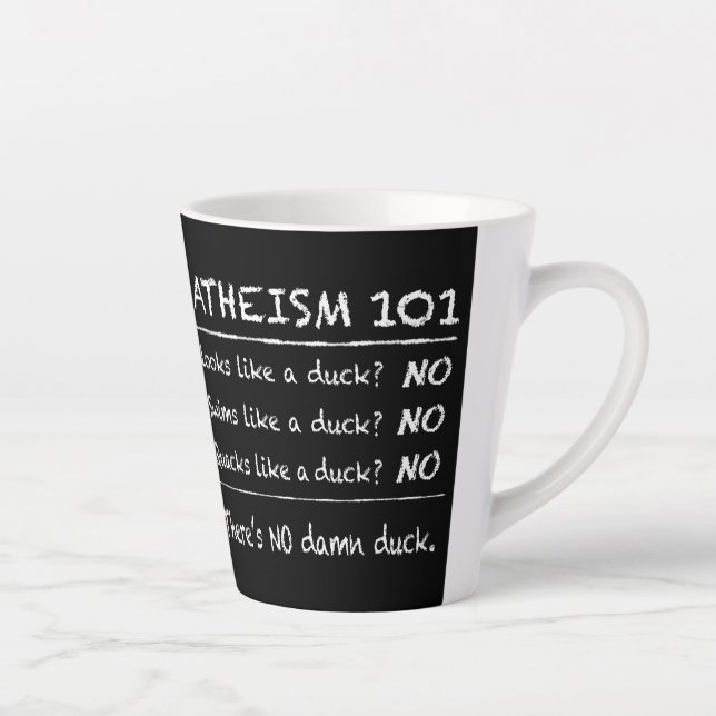 ATHEISM 101 - COFFEE MUG (Right)