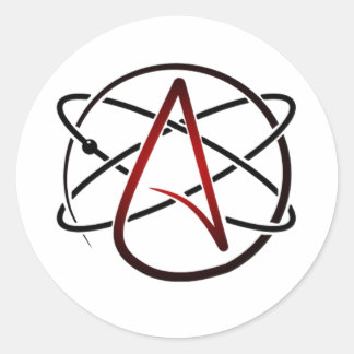 Atheism Classic Round Sticker