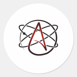 Atheism Classic Round Sticker