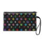 Atheism Monogram (bright on black) Wristlet Bag
