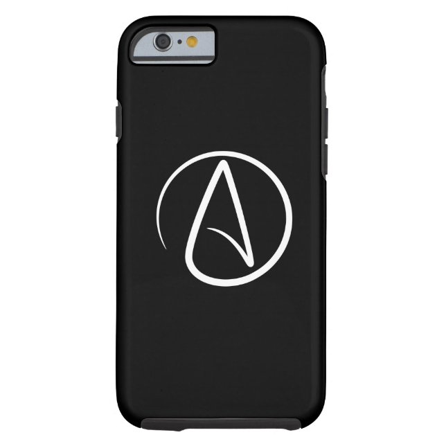 Atheism Pictogram iPhone 6 Case (Back)