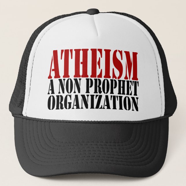 Atheism Trucker Hat (Front)