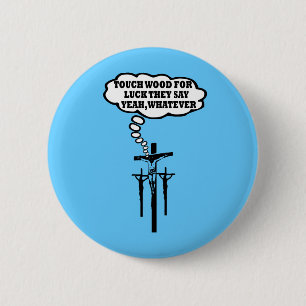 Atheist 6 Cm Round Badge