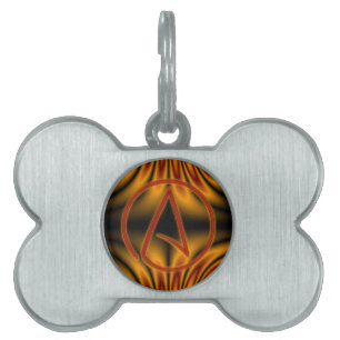 Atheist A Pet ID Tag