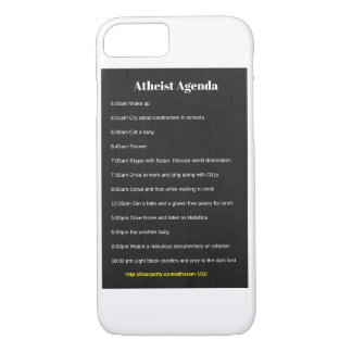 Atheist Agenda iPhone 7 case