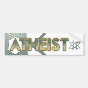 Atheist (American atheist symbol) Bumper Sticker