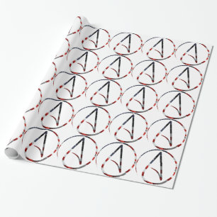 Atheist American Wrapping Paper