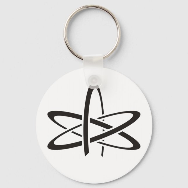 Atheist Atom Key Ring (Front)