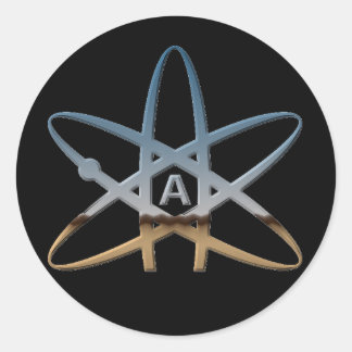 Atheist "Atom" Stickers
