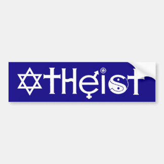 Atheist Bumper Sticker