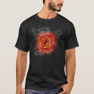 Atheist - burning A @ T-Shirt