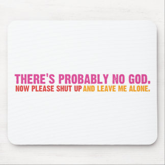 Atheist Bus Campaign (Variation) Mouse Mat