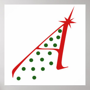 Atheist Christmas Tree Poster