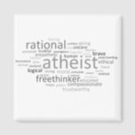 Atheist Cloud Magnet<br><div class="desc">For more like this,  visit 

 and browse hundreds of freethought and atheism-related related designs on thousands of customisable products! 
  

 

 

 

  
 ... </div>