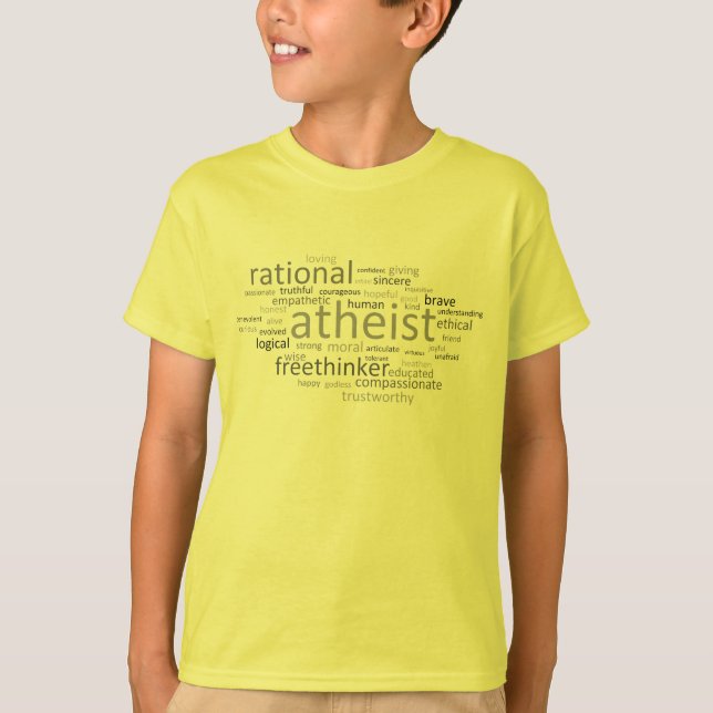 Atheist Cloud T-Shirt (Front)