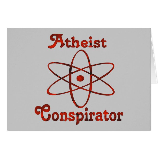 Atheist Conspirator (Front Horizontal)