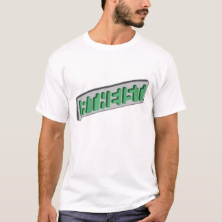 ATHEIST Green Optical Illusion T-Shirt