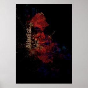 Atheist Heros Richard Dawkins Poster