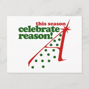 Atheist Holiday Season Postcard