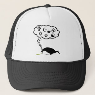 Atheist humour trucker hat