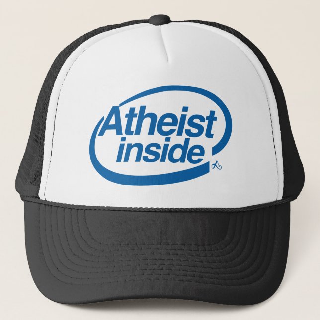 Atheist Inside Trucker Hat (Front)