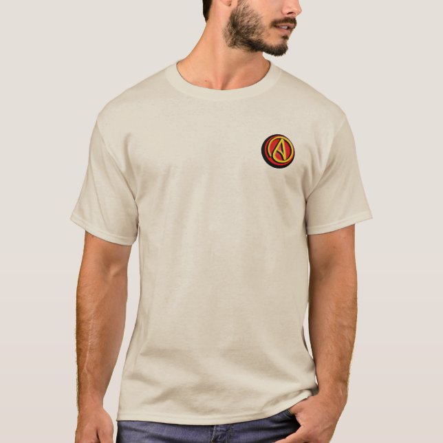 Atheist Logo T-Shirt (Front)