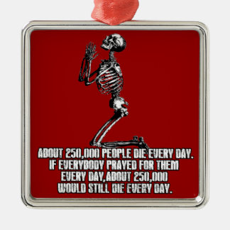 Atheist Metal Tree Decoration