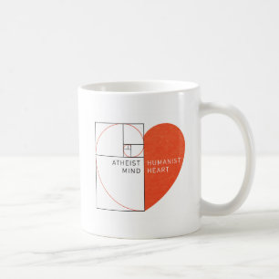 Atheist Mind, Humanist Heart Coffee Mug