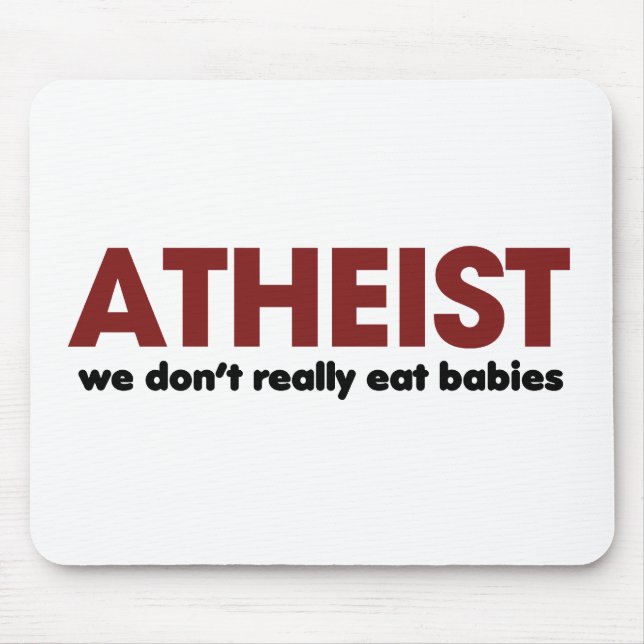 Atheist Mouse Mat (Front)