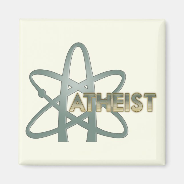 Atheist (official American atheist symbol) Magnet (Front)