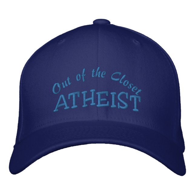 ATHEIST Personalise Name Embroidered Hat (Front)