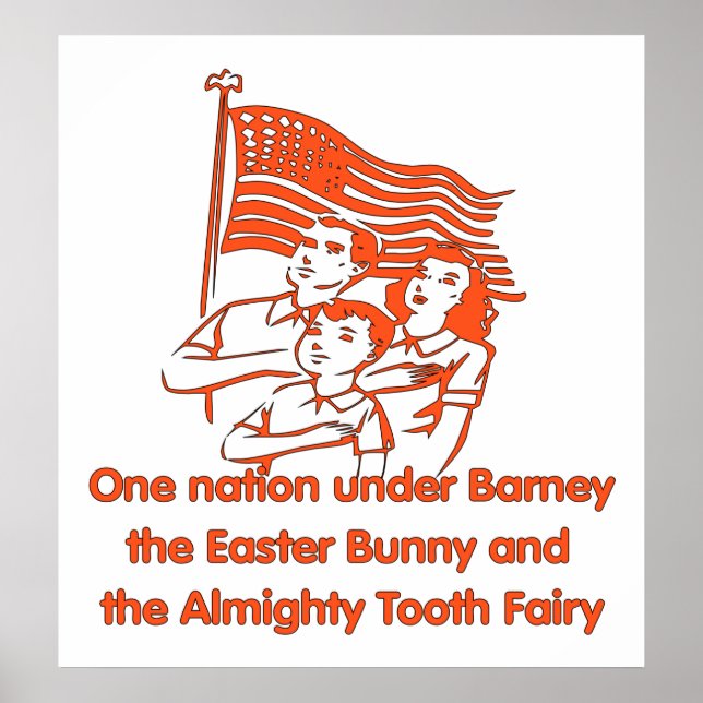 Atheist Pledge Poster (Front)