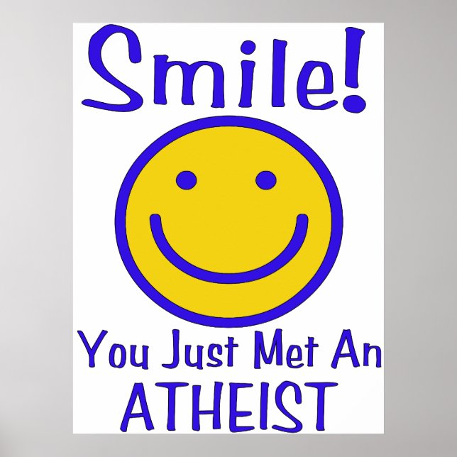 Atheist Poster (Front)