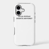 Atheist Pride Gift I'm An Atheist - Debate Anyone?