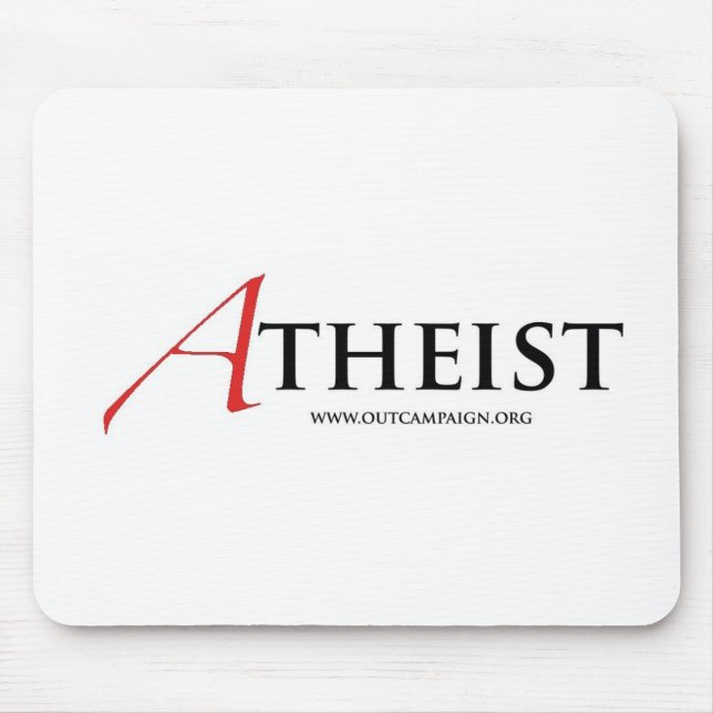 Atheist (Scarlet Letter) Mouse Mat (Front)