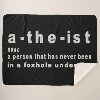 ATHEIST SHERPA BLANKET