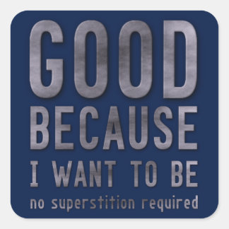 Atheist Square Sticker