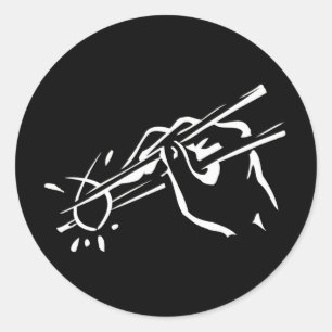 Atheist Sushi! (ichthys) Classic Round Sticker