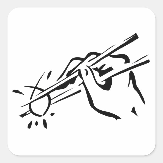 Atheist  Sushi! (ichthys) Square Sticker (Front)