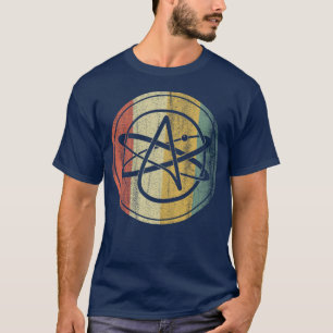 Atheist Symbol Agnostic Atheism Freethinker Funny T-Shirt