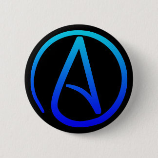 Atheist Symbol Button