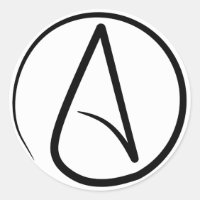 Atheist Symbol Stickers