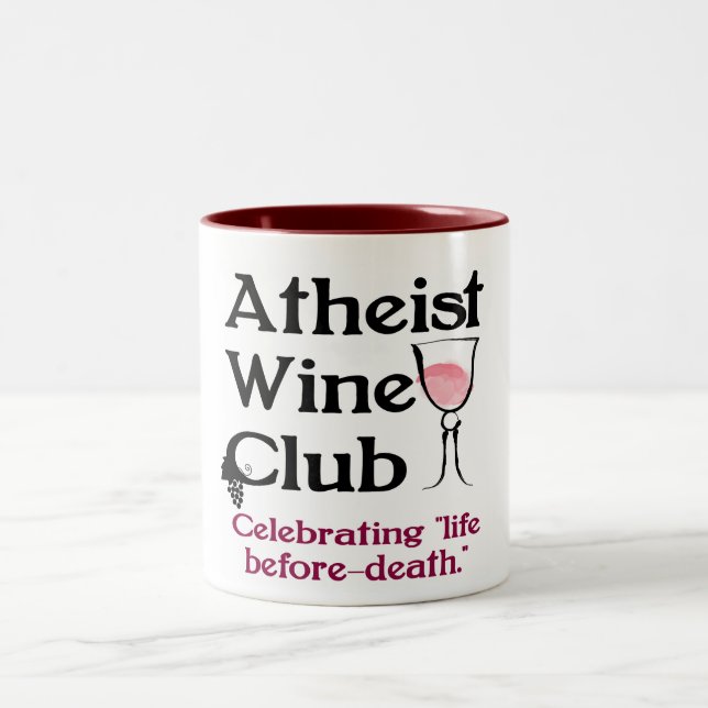 Atheist Wine Club Mug (Center)